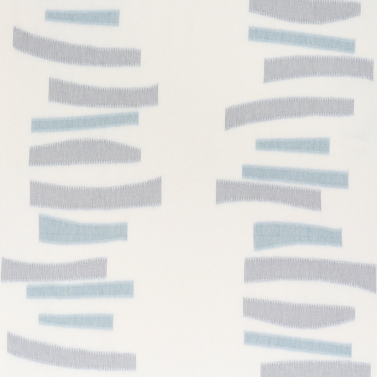 Jensen Sheer fabric in denim color - pattern number 85150 - by Schumacher in the Sheers & Casements III collection