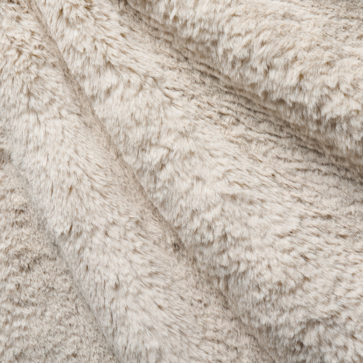 Timberline Faux Fur fabric in birch color - pattern number 85361 - by Schumacher in the Faux Fur collection