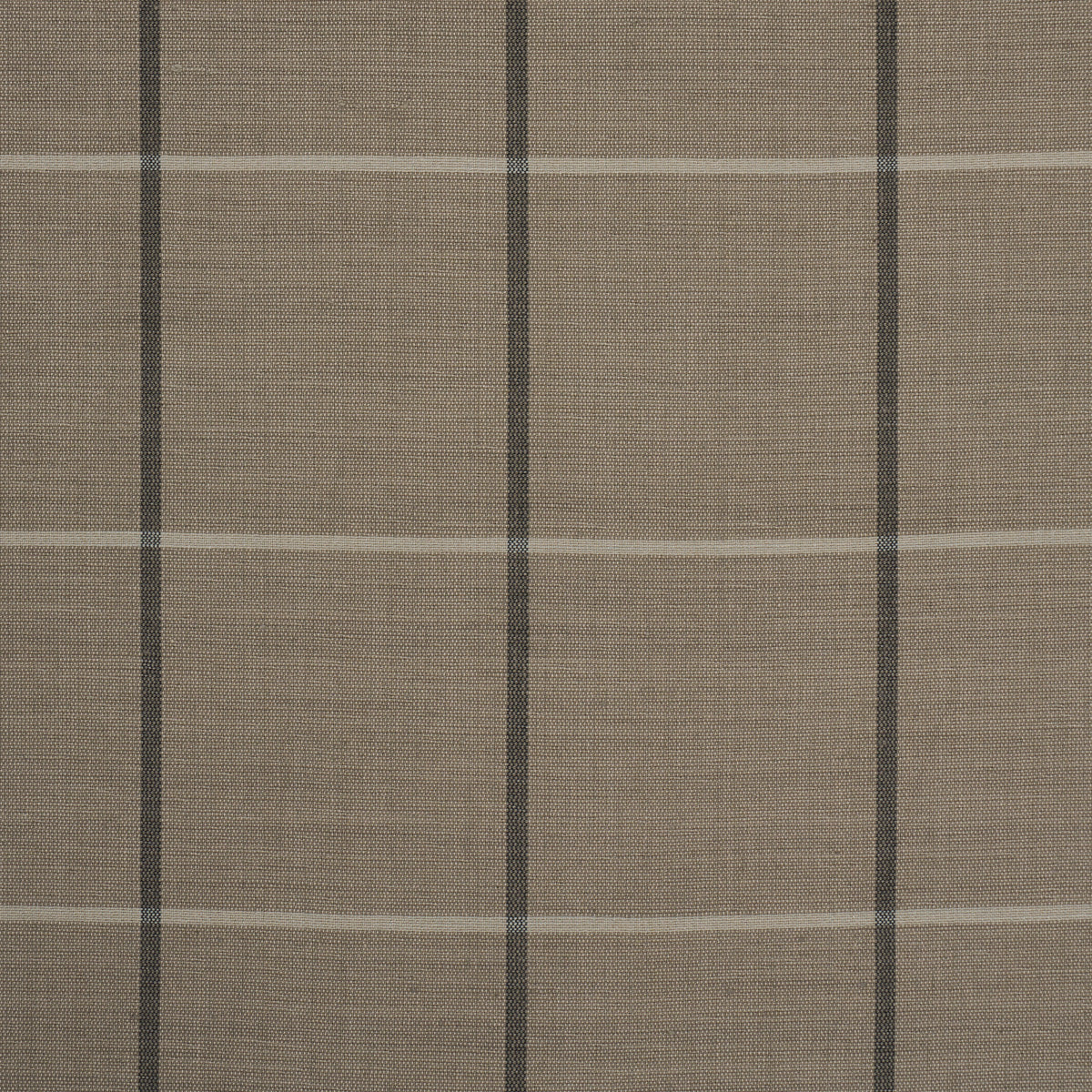 Taos Grid fabric in taupe color - pattern number 85910 - by Schumacher in the Caroline Z Hurley collection
