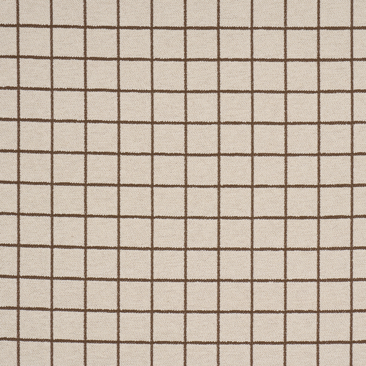 Tucson Grid fabric in brown color - pattern number 85920 - by Schumacher in the Caroline Z Hurley collection