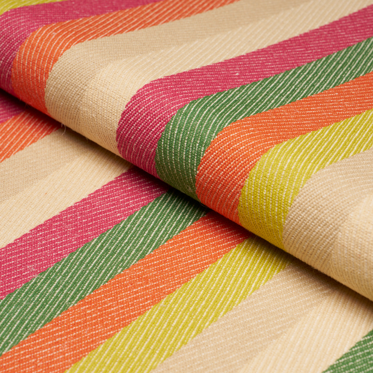 Dancing Stripe fabric in jewel color - pattern number 86241 - by Schumacher in the True Stripes collection