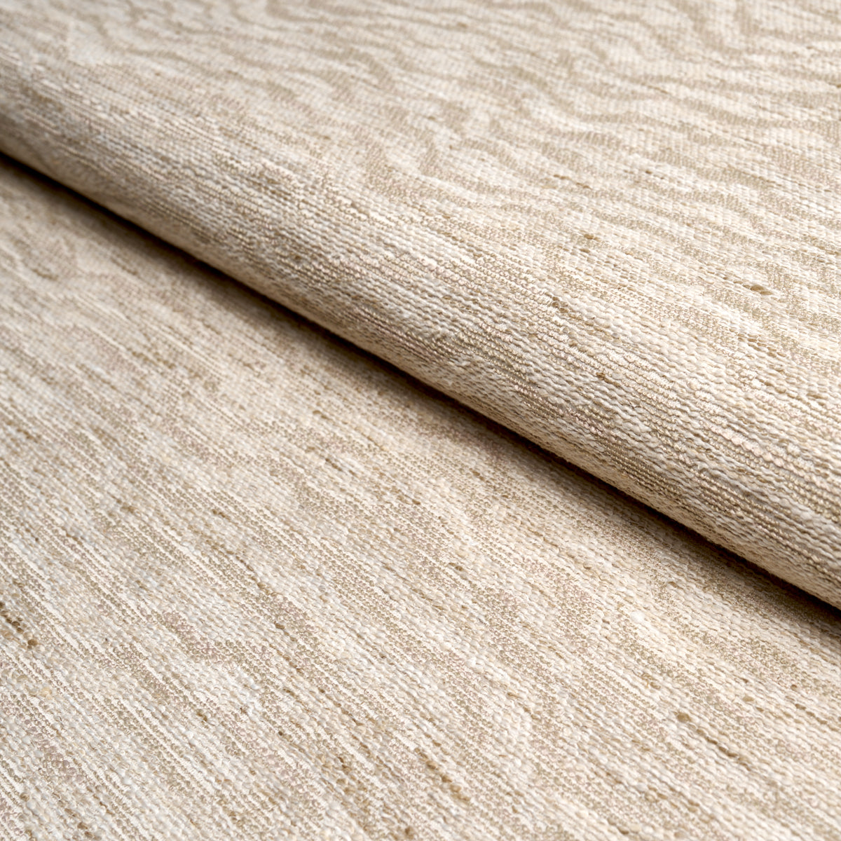 Cammie Performance fabric in cream color - pattern number 86390 - by Schumacher in the Schumacher Utility: Wovens collection