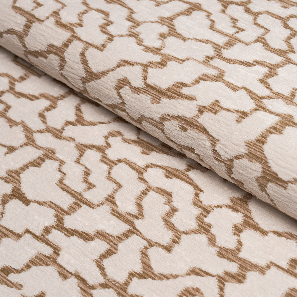 Anibal Performance fabric in ivory color - pattern number 86430 - by Schumacher in the Schumacher Utility: Wovens collection