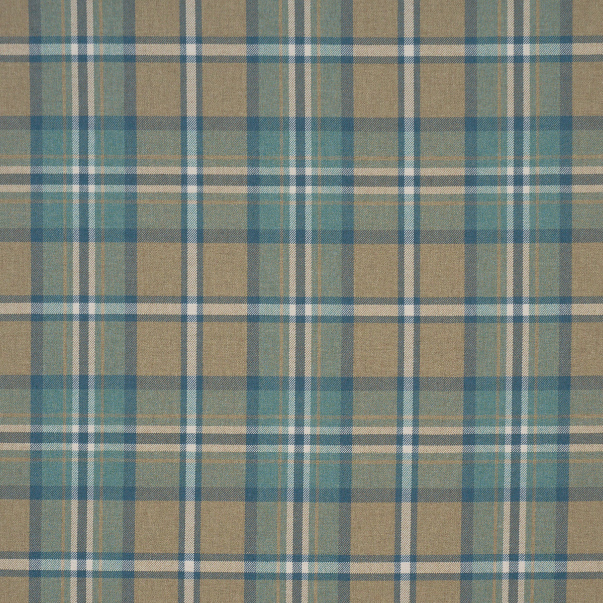 Harris Merino Plaid fabric in leaf color - pattern number 86610 - by Schumacher in the A Country Life collection