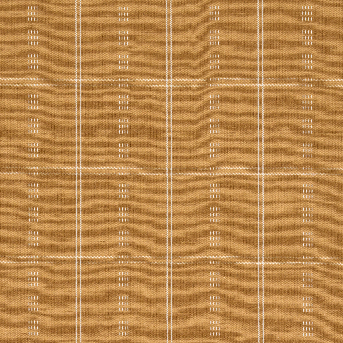 Ayan fabric in ochre color - pattern number 86721 - by Schumacher in the World View collection