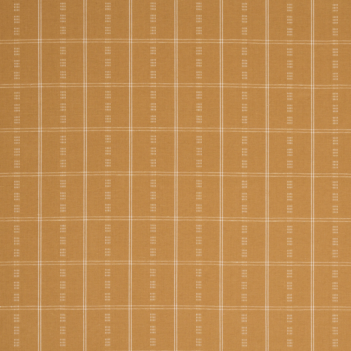Ayan fabric in ochre color - pattern number 86721 - by Schumacher in the World View collection