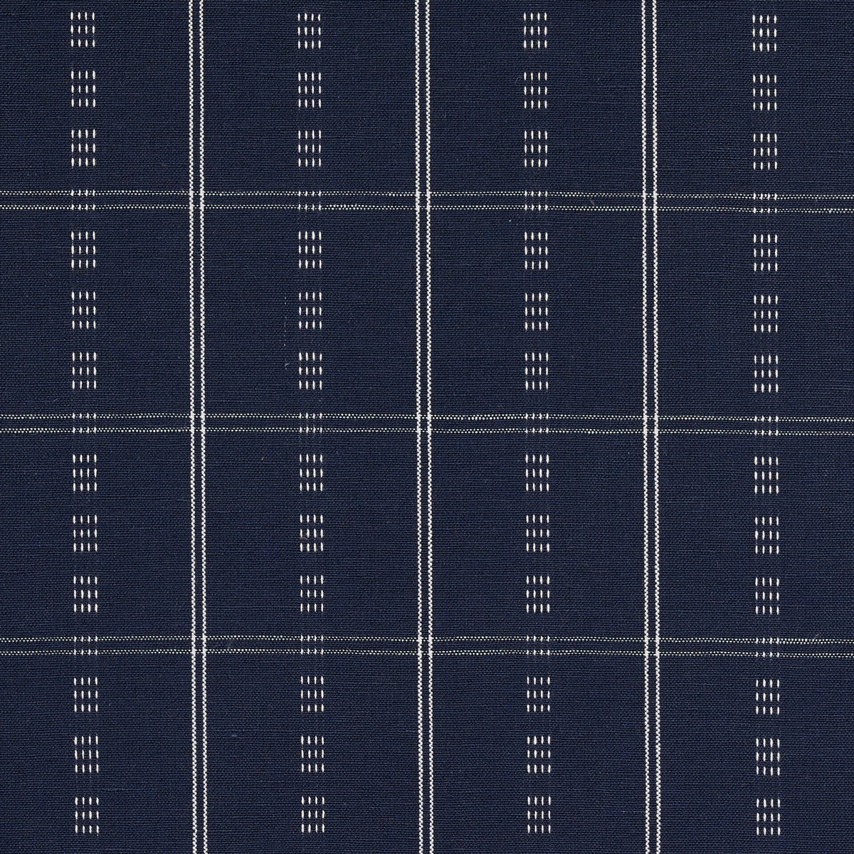 Ayan fabric in indigo color - pattern number 86722 - by Schumacher in the World View collection