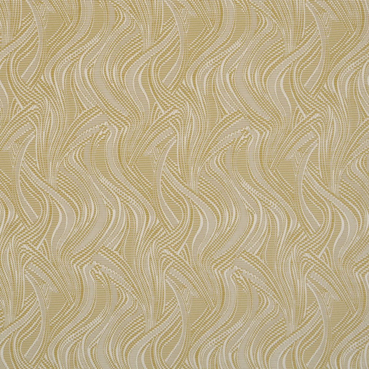 Quilted Waves Indoor/Outdoor fabric in chartreuse color - pattern number 86892 - by Schumacher in the Atelier Paris collection