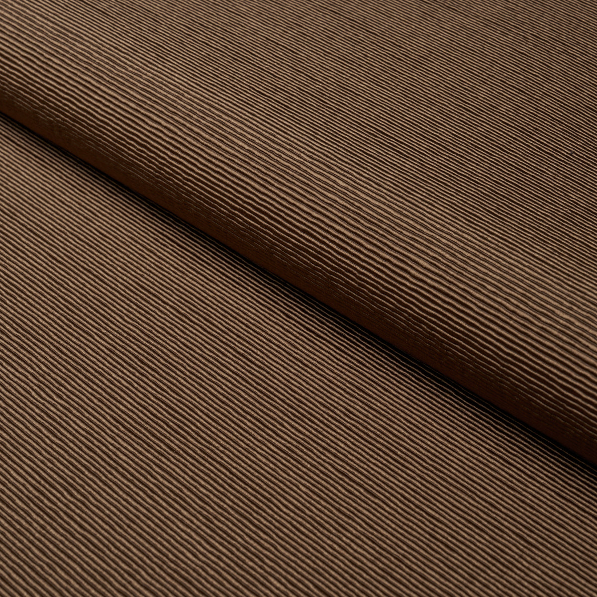 Eisenhower Faille fabric in brown color - pattern number 87072 - by Schumacher in the Mark D. Sikes collection