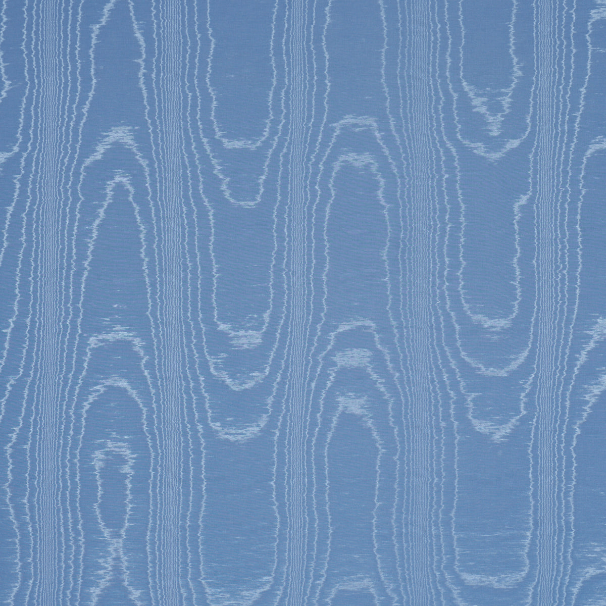 Washington Moiré fabric in cobalt color - pattern number 87102 - by Schumacher in the Mark D. Sikes collection