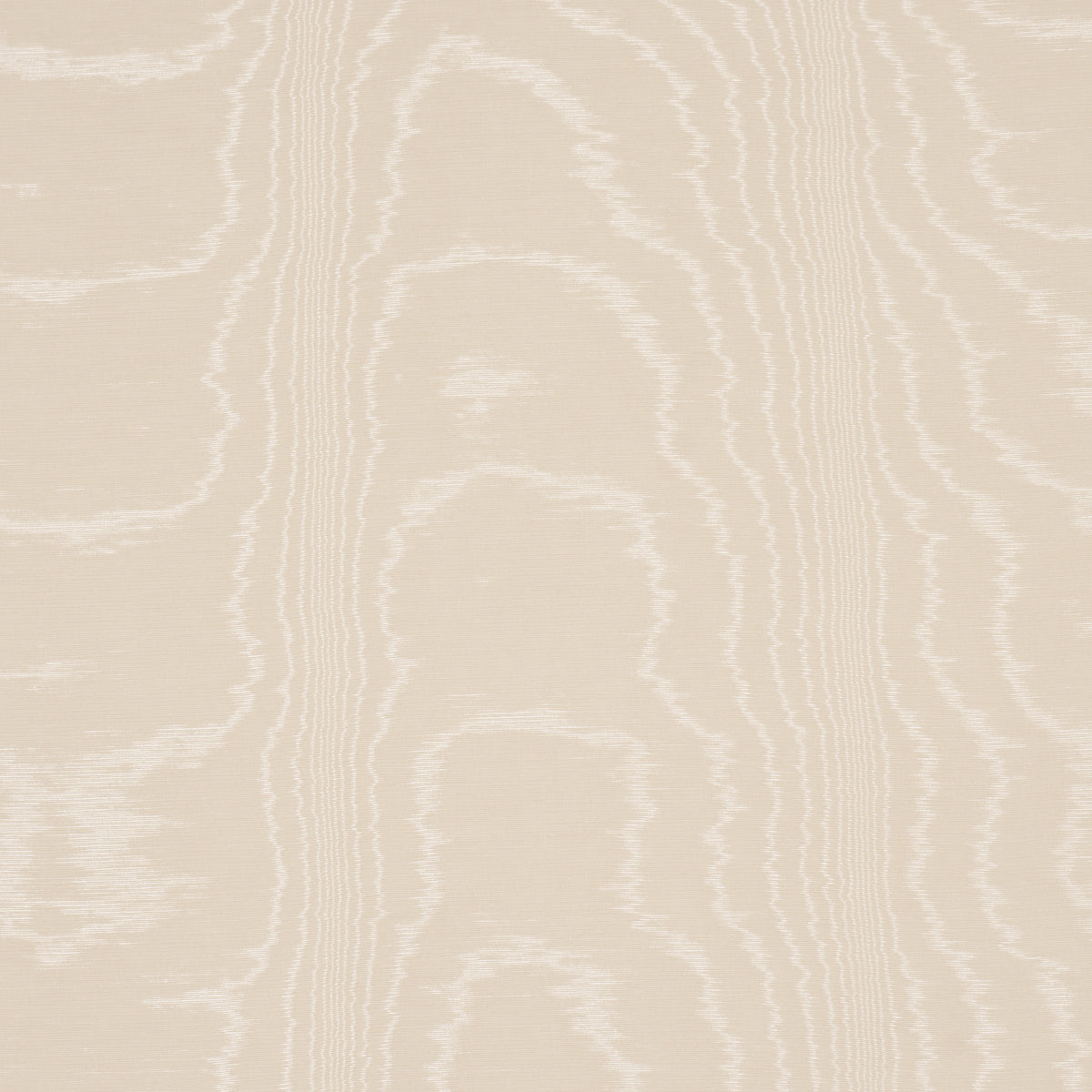 Washington Moiré fabric in vanilla color - pattern number 87104 - by Schumacher in the Mark D. Sikes collection