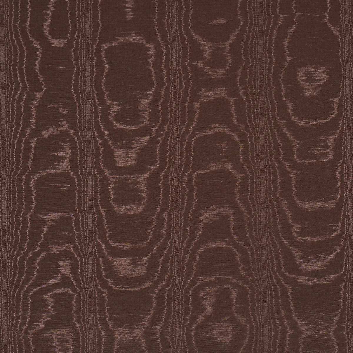 Washington Moiré fabric in brown color - pattern number 87106 - by Schumacher in the Mark D. Sikes collection