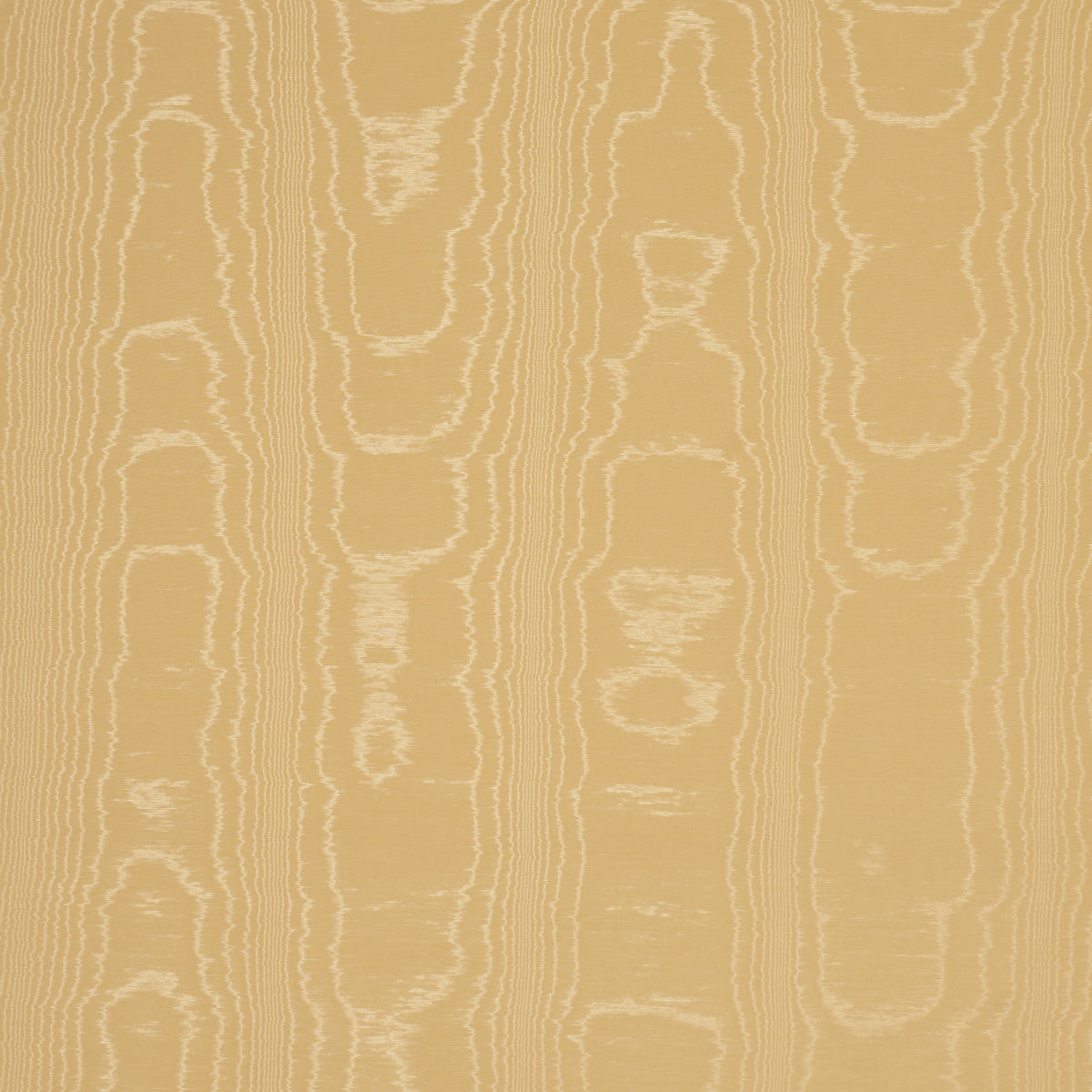 Washington Moiré fabric in yellow color - pattern number 87107 - by Schumacher in the Mark D. Sikes collection