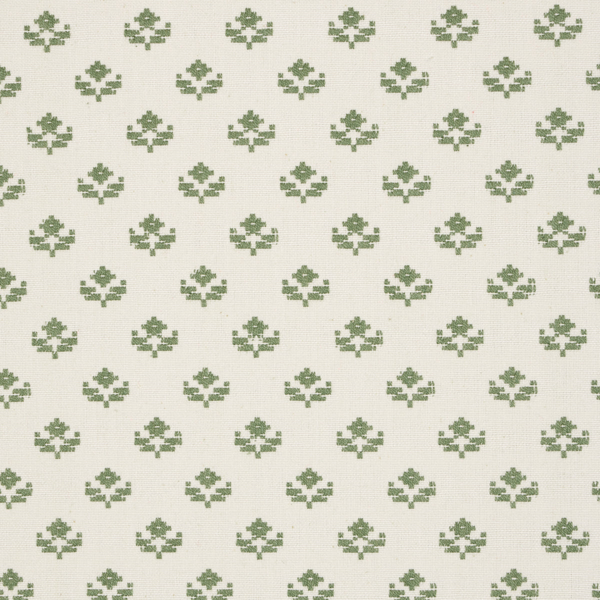 Robyn fabric in Green color - pattern number 87111 - by Schumacher in the Woven Essentials collection
