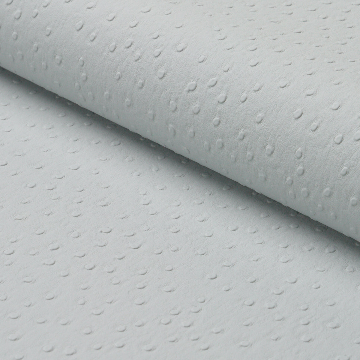Ostrich Vegan Leather fabric in fog color - pattern number 87282 - by Schumacher in the Perfect Basics: Vegan Leather & Suede collection