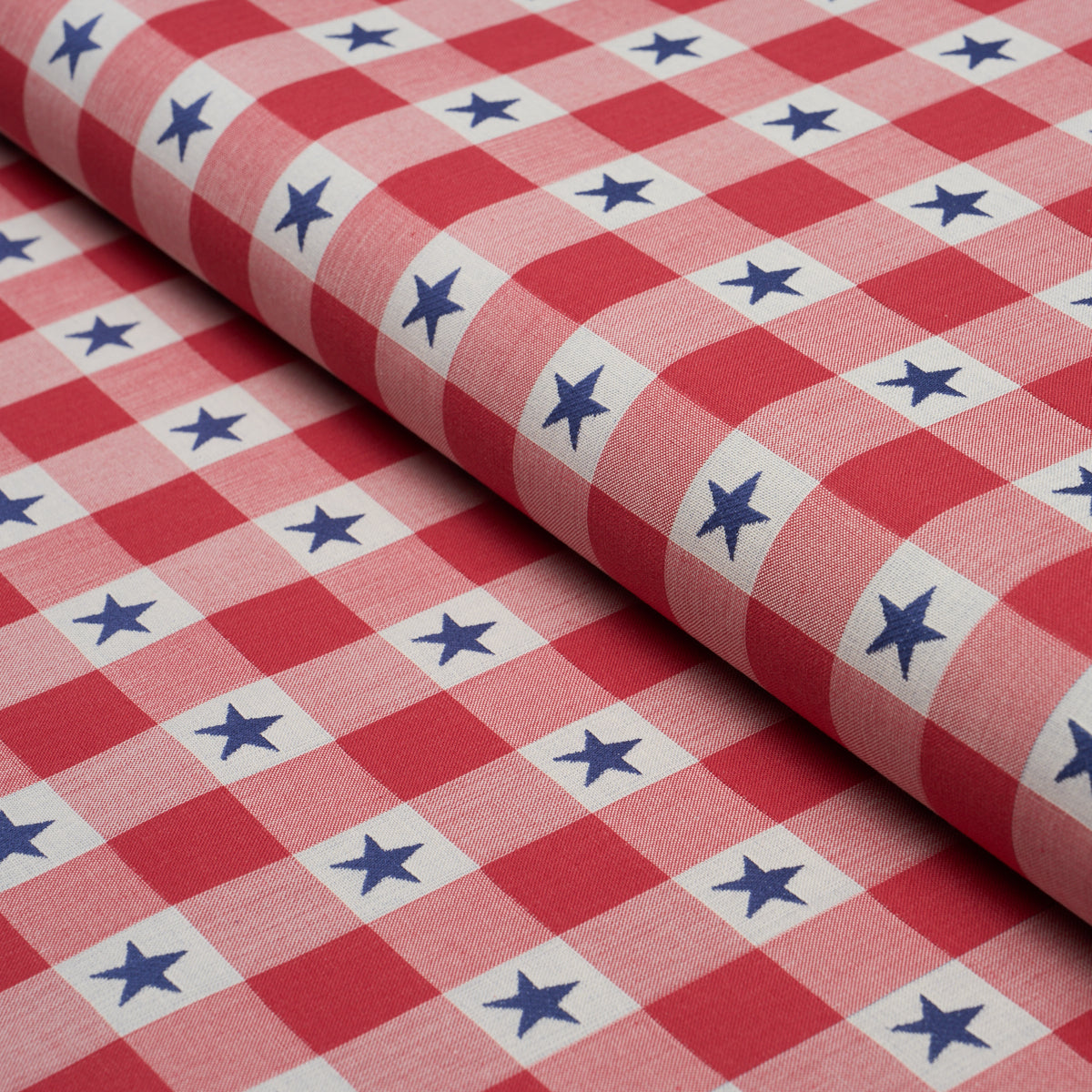 Independence Plaid fabric in Americana color - pattern number 87570 - by Schumacher in the Stars and Stripes collection