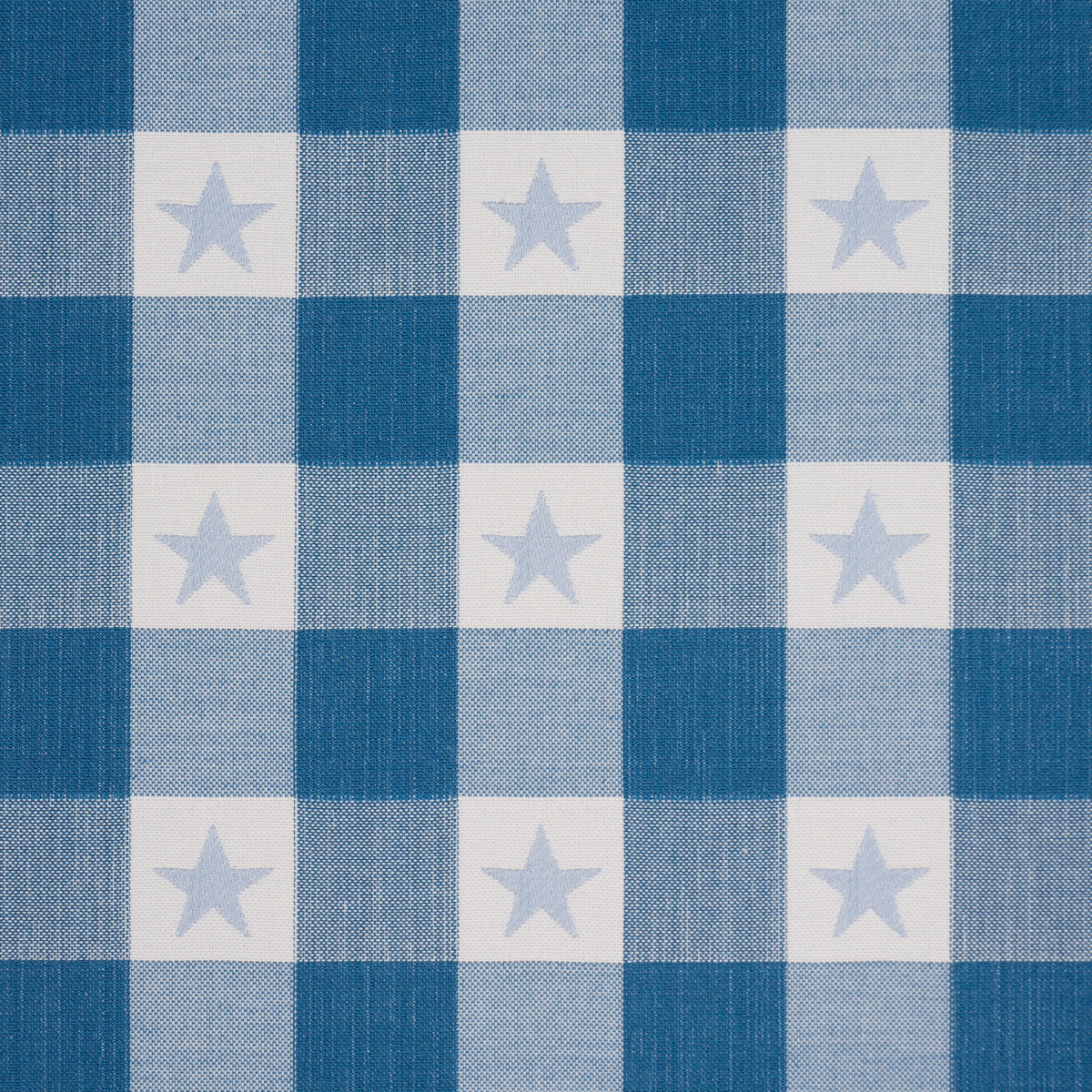 Independence Plaid fabric in Blue color - pattern number 87571 - by Schumacher in the Stars and Stripes collection