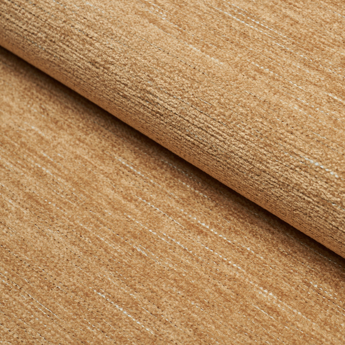 Corbin Performance Chenille fabric in burnt orange color - pattern number 87625 - by Schumacher in the Schumacher Utility: Wovens collection