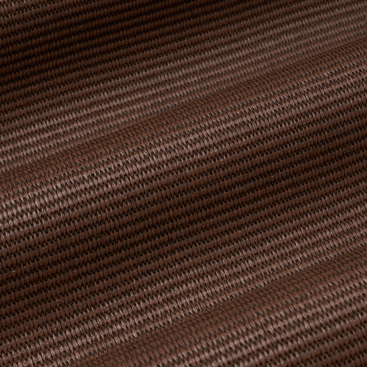 Vegan Leather Basketweave In/Out fabric in Chocolate color - pattern number 87812 - by Schumacher in the Essentials: Small Scale Upholstery Fabrics collection