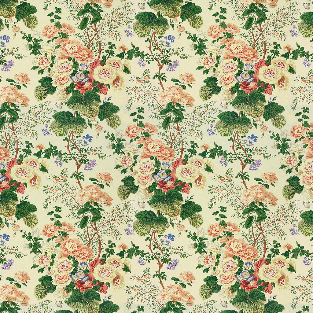 Althea Print fabric in blush color - pattern 879002.LJ.0 - by Lee Jofa