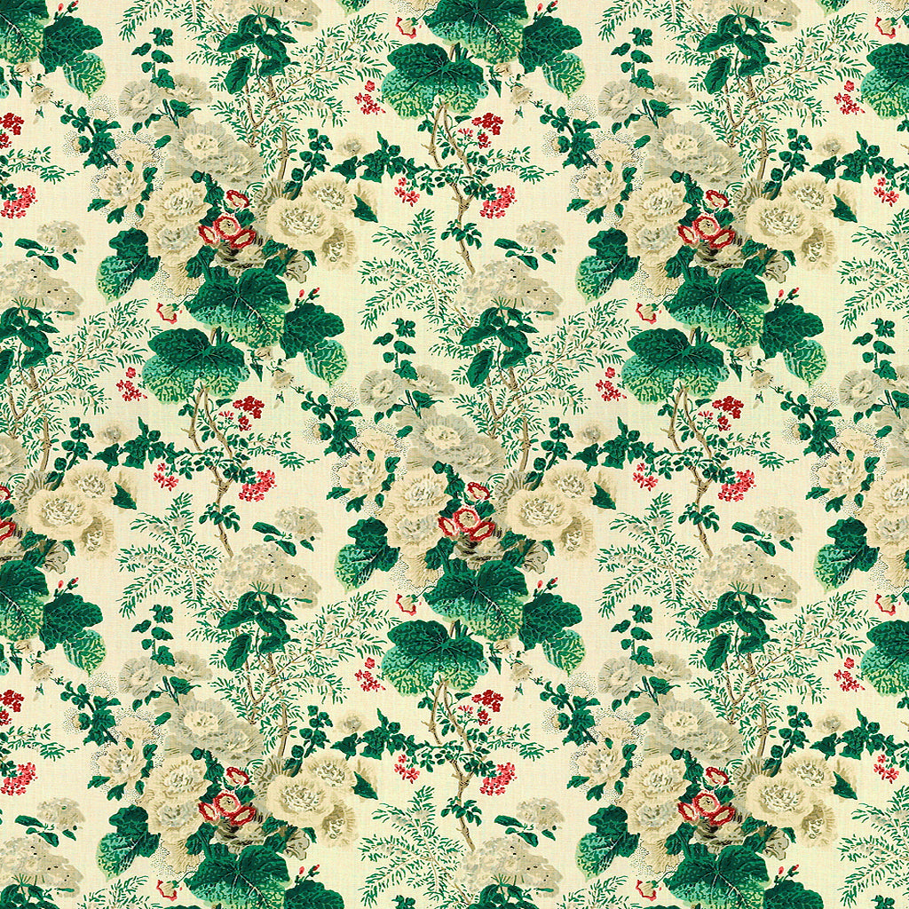 Althea Print Ivory Fabric