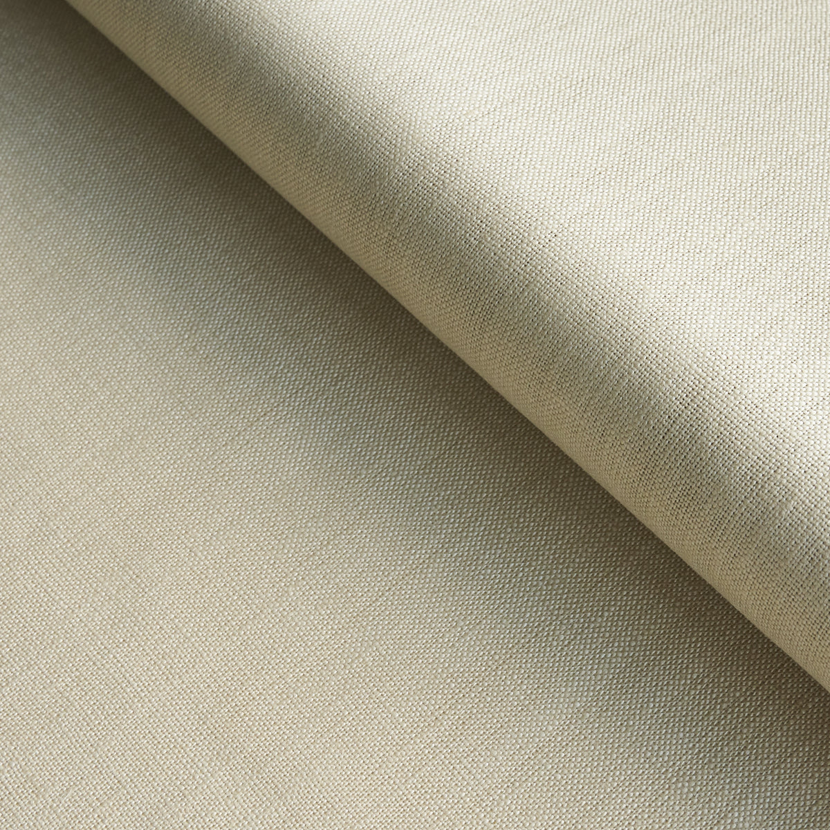 Middleton Linen fabric in straw color - pattern number 93218 - by Schumacher in the Perfect Basics: Linen collection