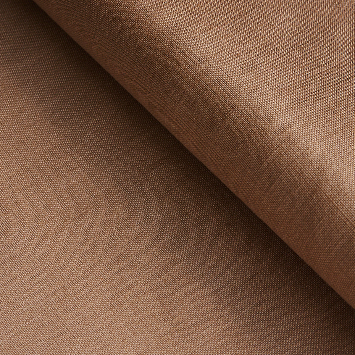 Middleton Linen fabric in khaki color - pattern number 93219 - by Schumacher in the Perfect Basics: Linen collection