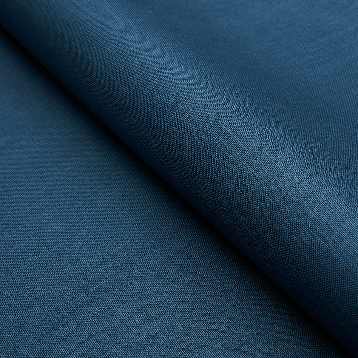 Middleton Linen fabric in navy color - pattern number 93229 - by Schumacher in the Perfect Basics: Linen collection
