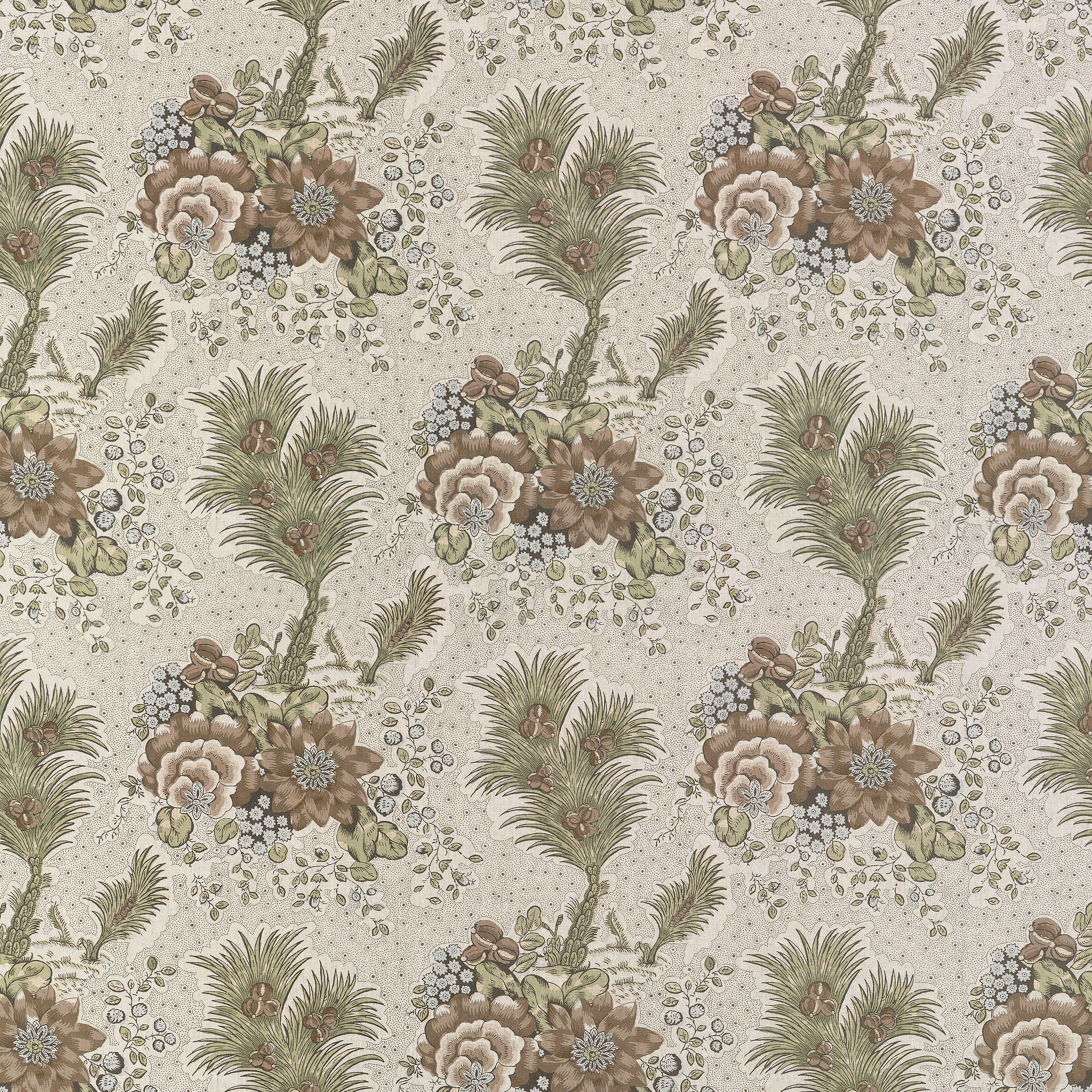 Drexel Hill fabric in brown color - pattern number AF10714 - by Anna French in the Clermont collection