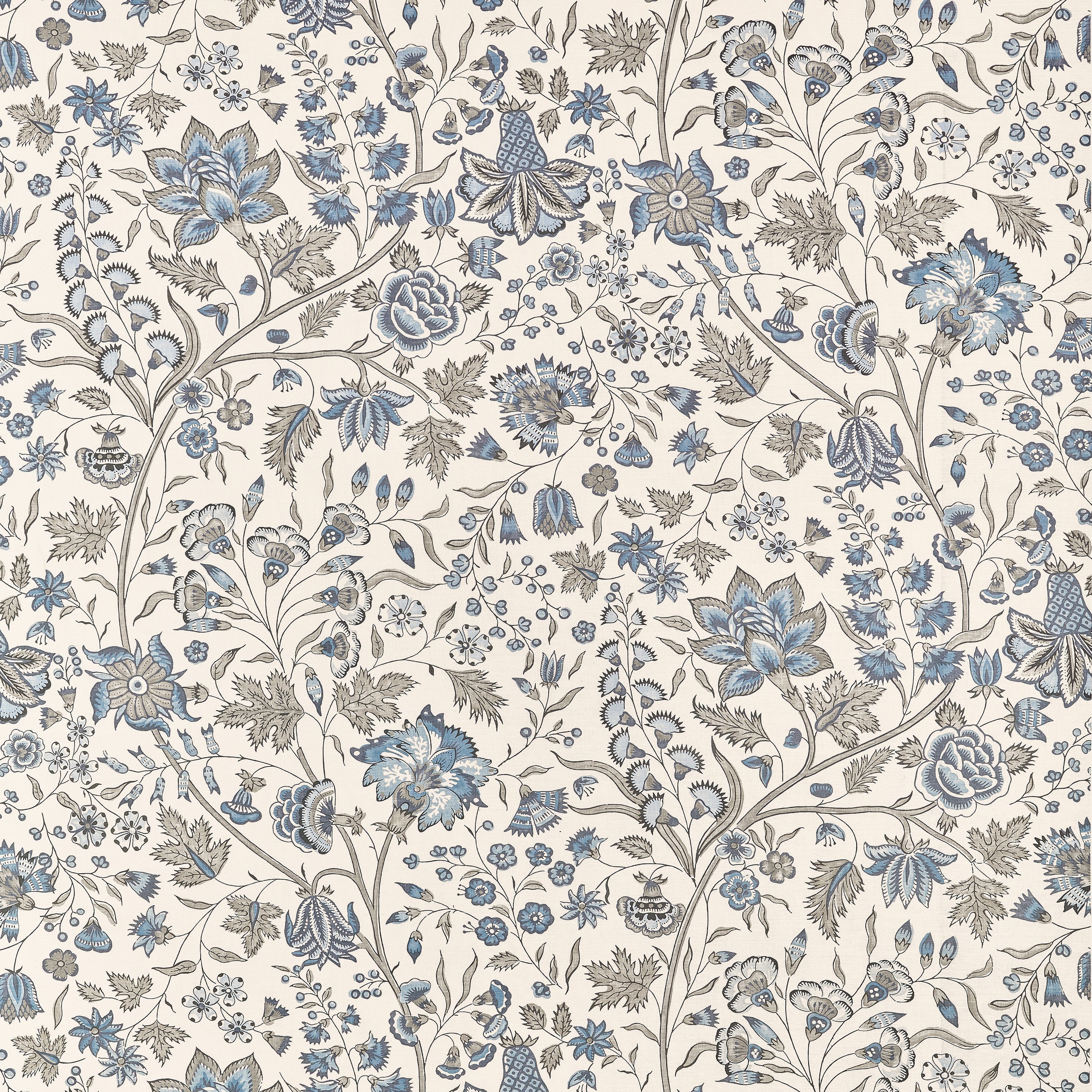 Francois fabric in spa blue color - pattern number AF10728 - by Anna French in the Clermont collection