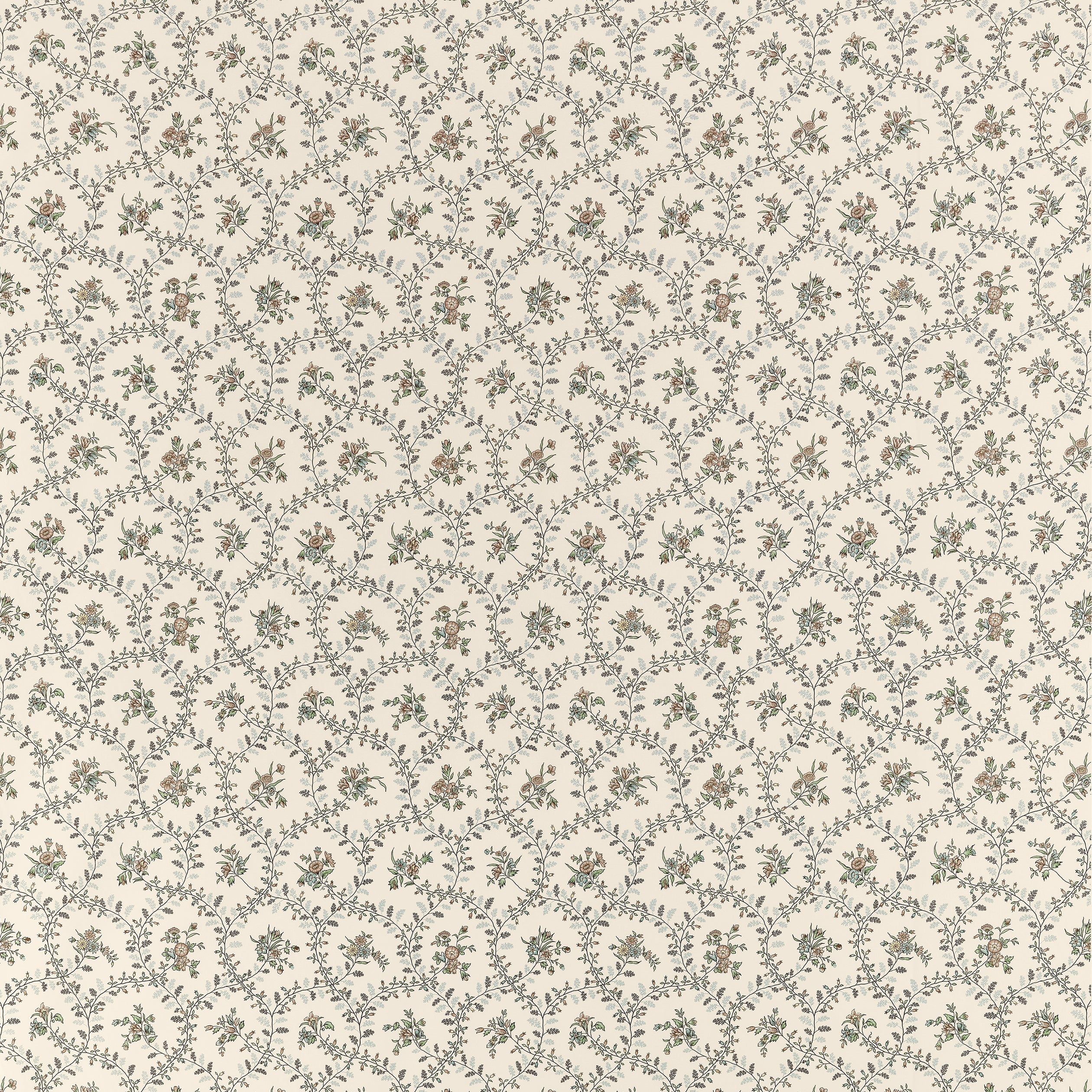 Juliette Trail fabric in brown color - pattern number AF10765 - by Anna French in the Clermont collection