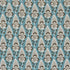Cornwall fabric in brown and slate color - pattern number AF15122 - by Anna French in the Antilles collection