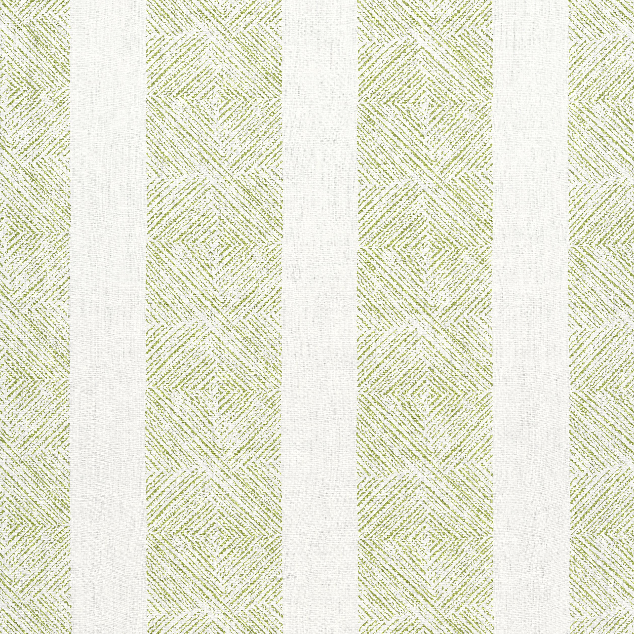Clipperton Stripe fabric in green color - pattern number AF15125 - by Anna French in the Antilles collection
