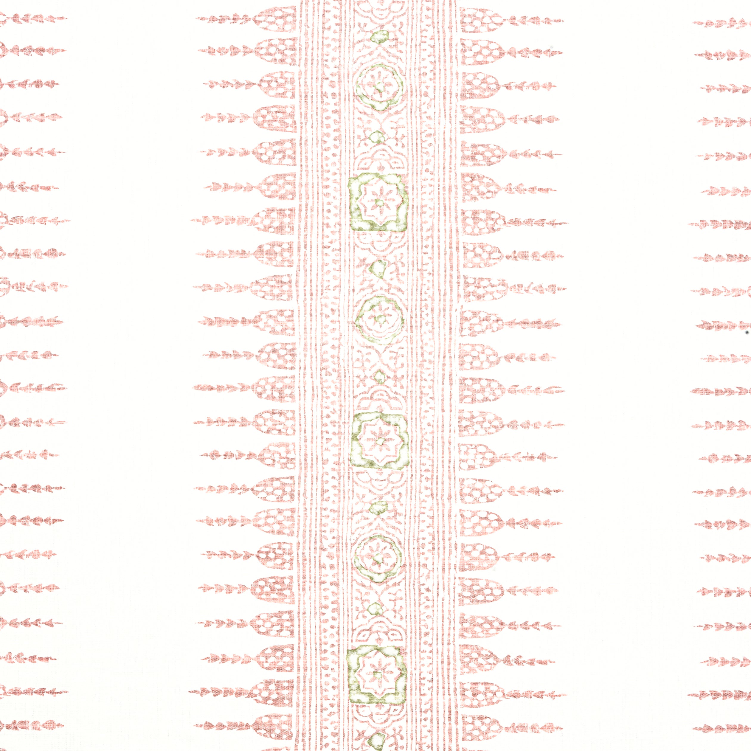 Javanese Stripe fabric in blush color - pattern number AF15135 - by Anna French in the Antilles collection