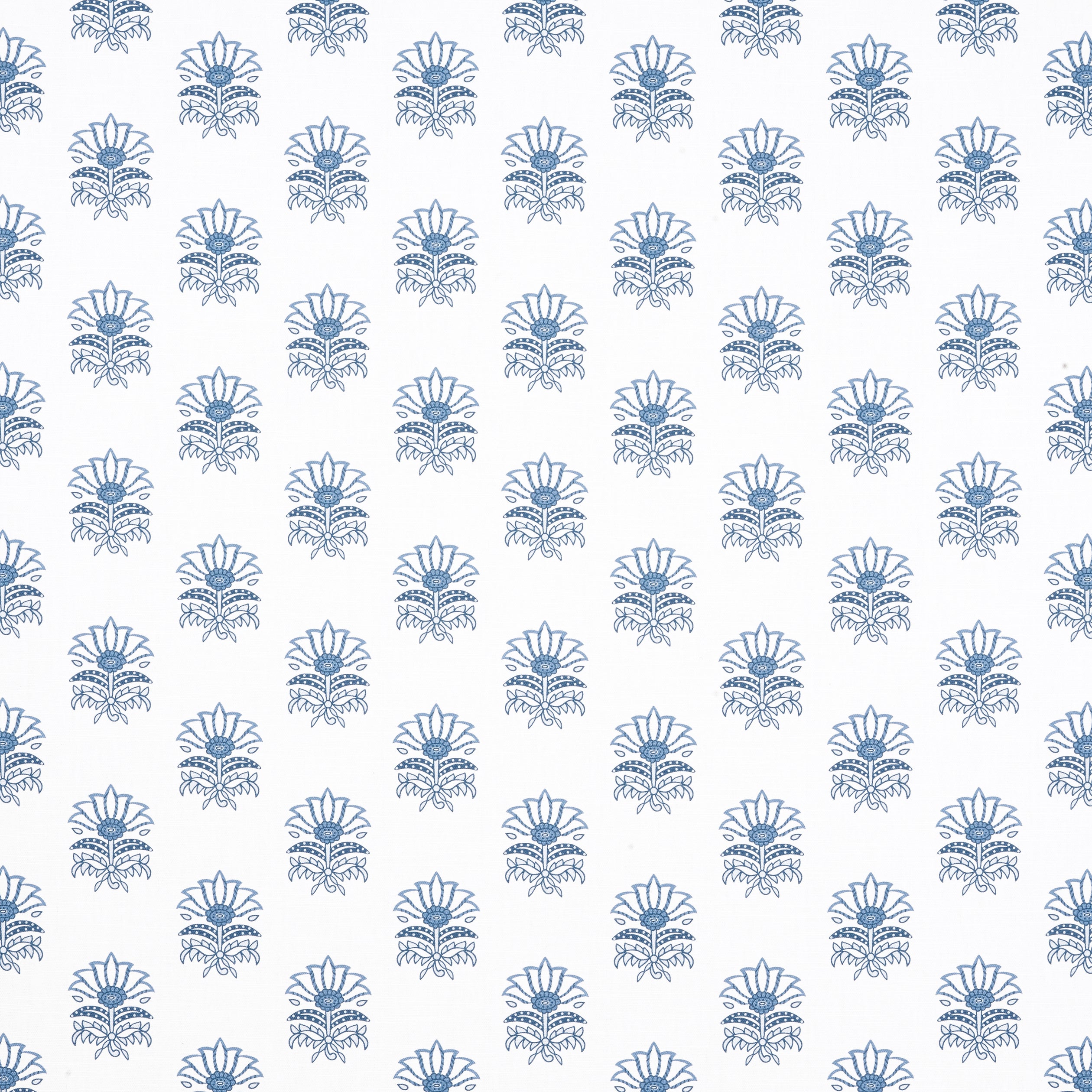 Milford fabric in blue color - pattern number AF15157 - by Anna French in the Antilles collection