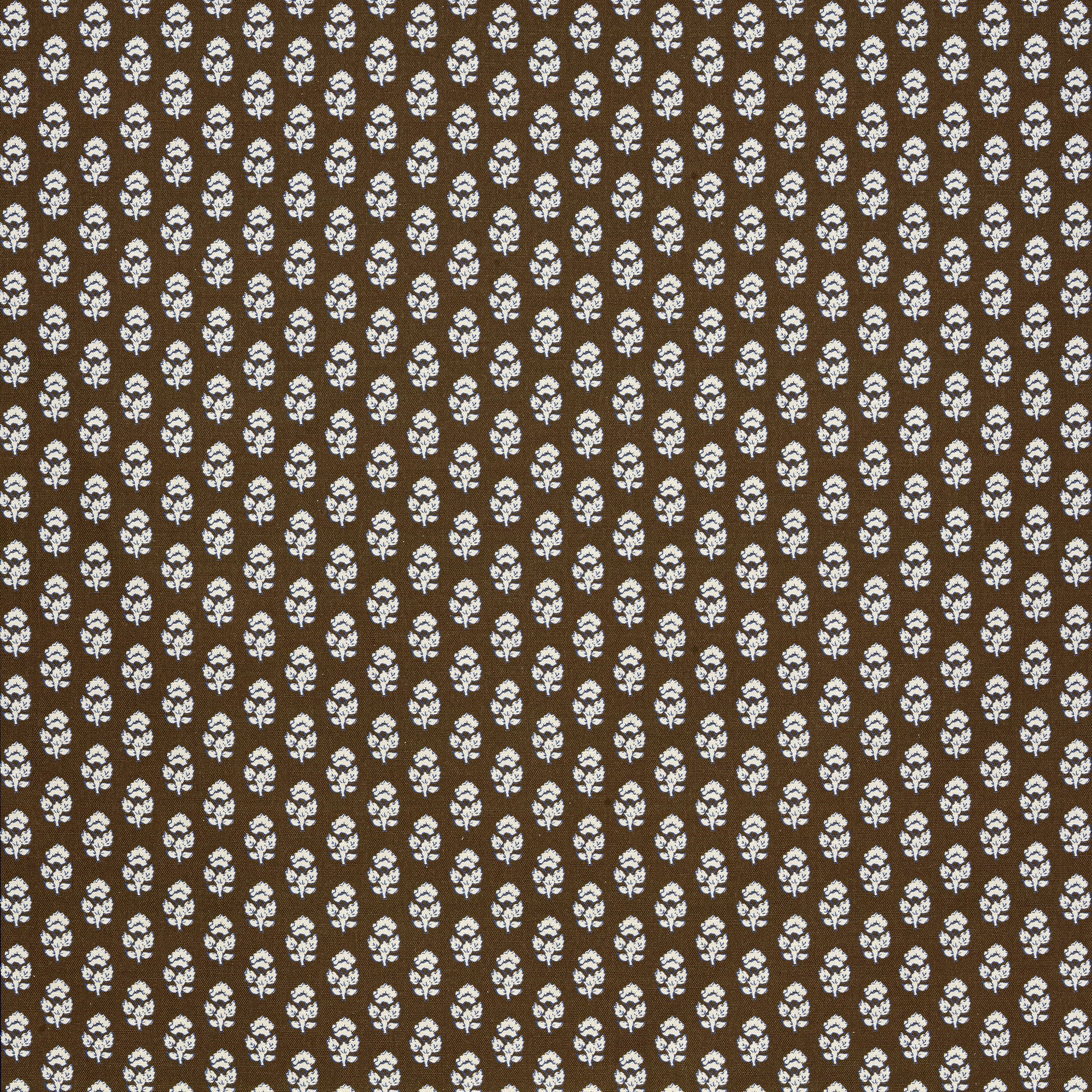 Julian fabric in brown color - pattern number AF15164 - by Anna French in the Antilles collection
