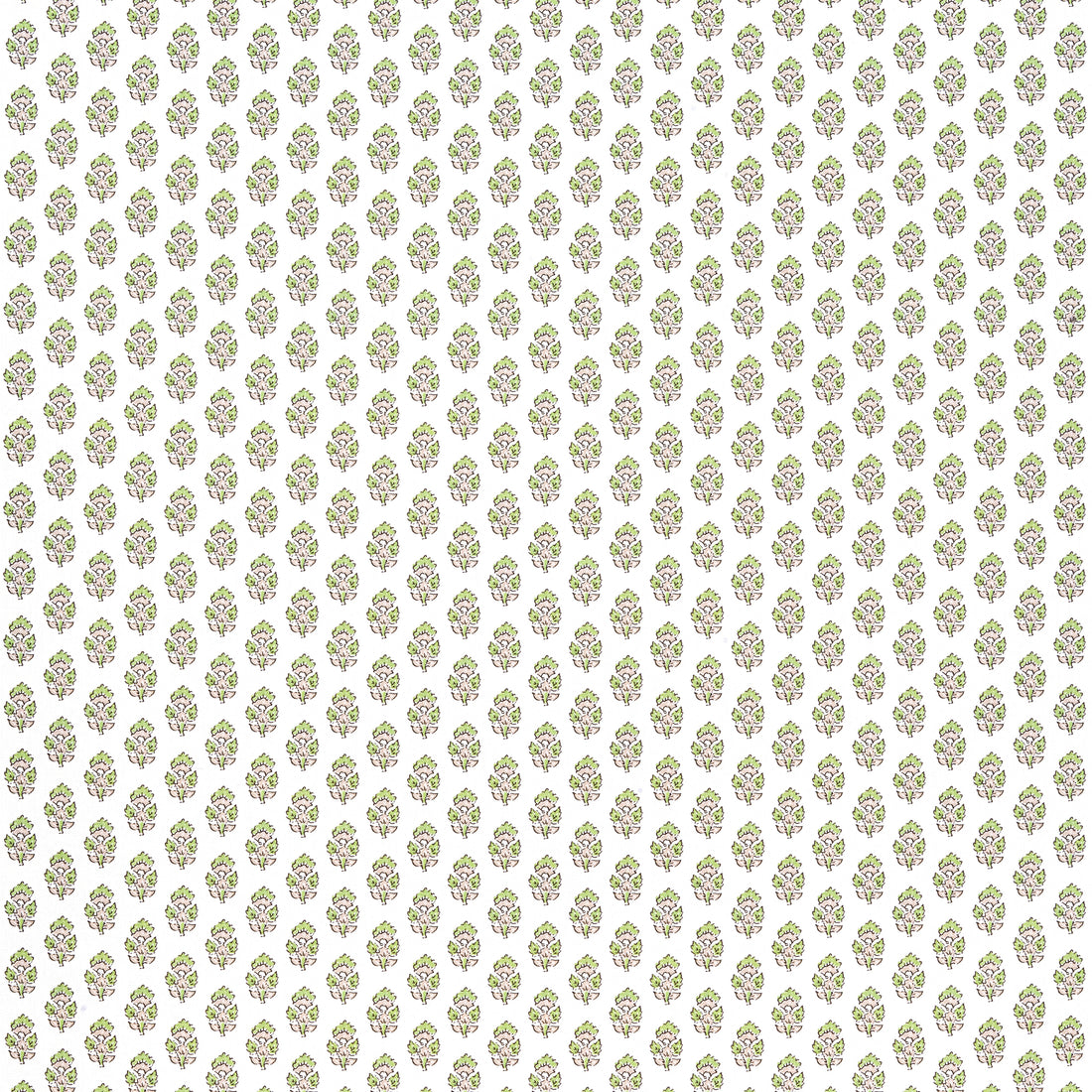 Julian fabric in green and beige color - pattern number AF15167 - by Anna French in the Antilles collection