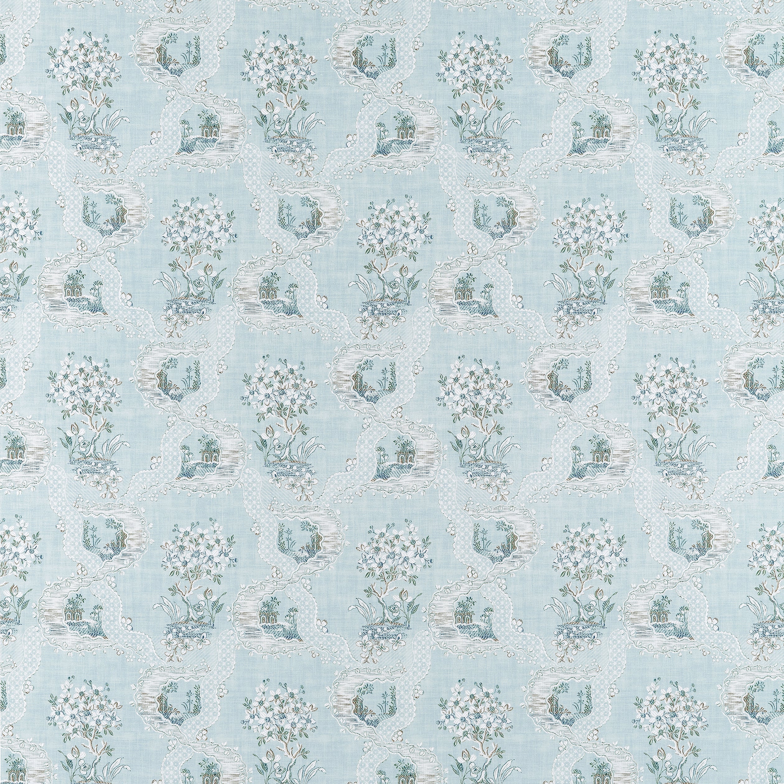 Antoinette Blue Fabric