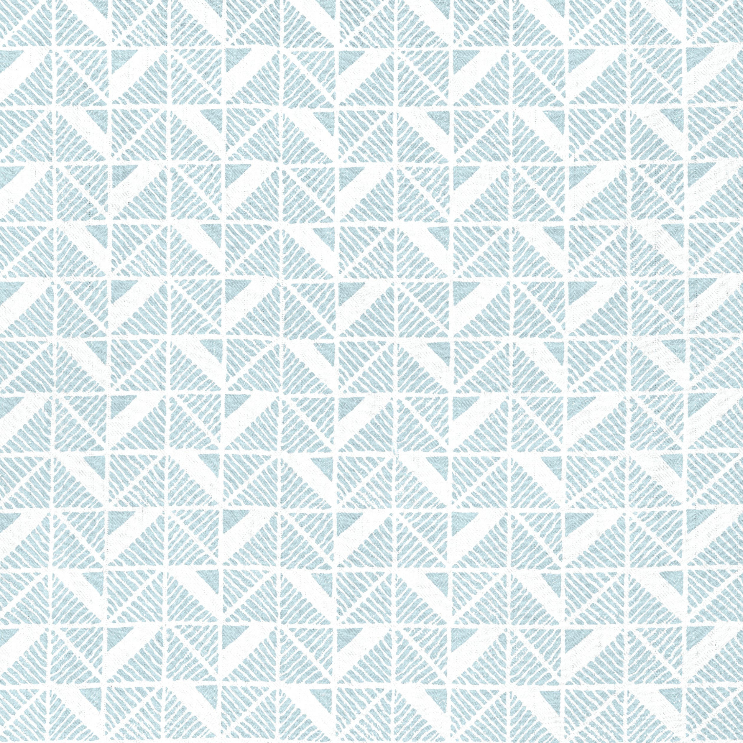 Bloomsbury Square fabric in soft blue color - pattern number AF23114 - by Anna French in the Willow Tree collection