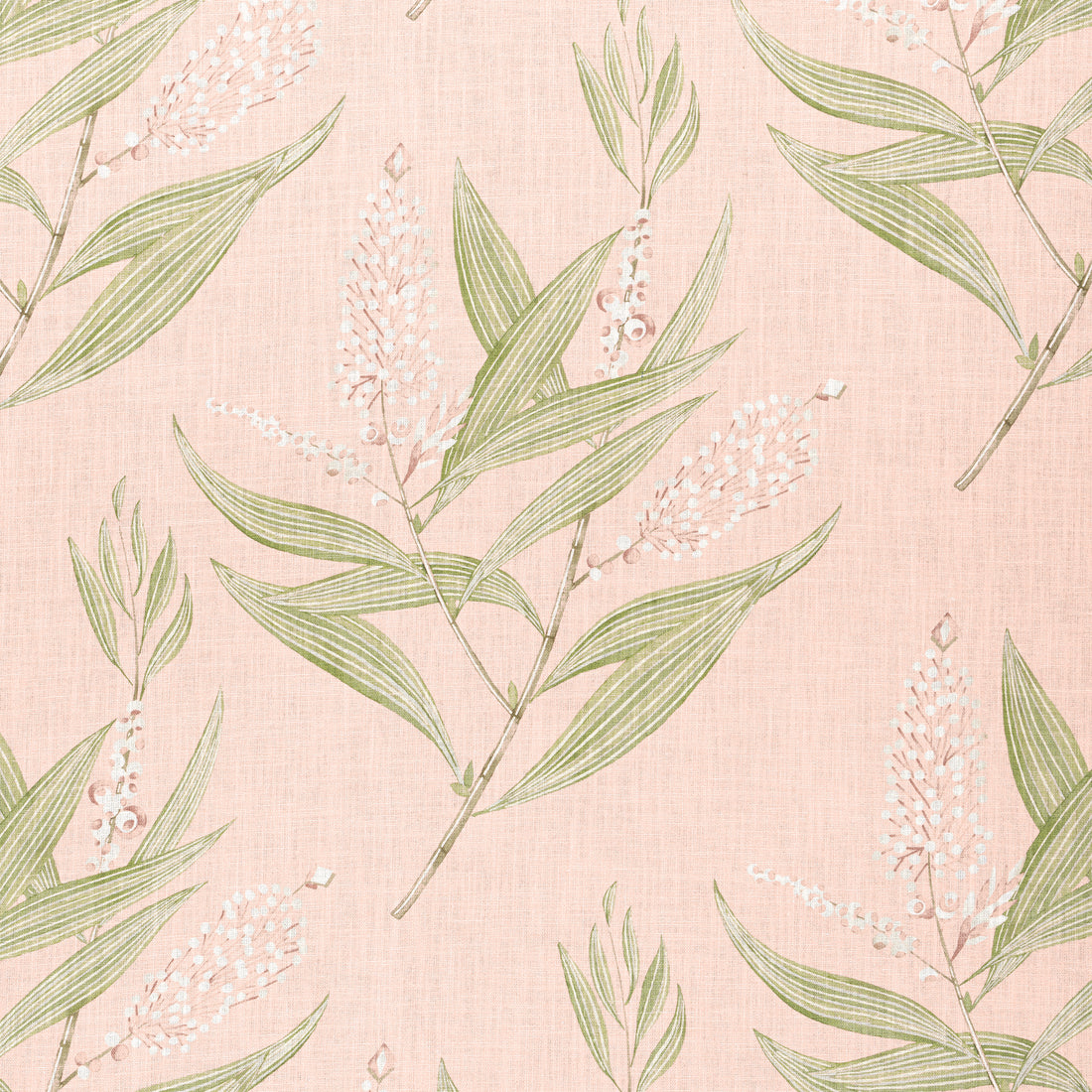 Winter Bud fabric in blush color - pattern number AF23132 - by Anna French in the Willow Tree collection