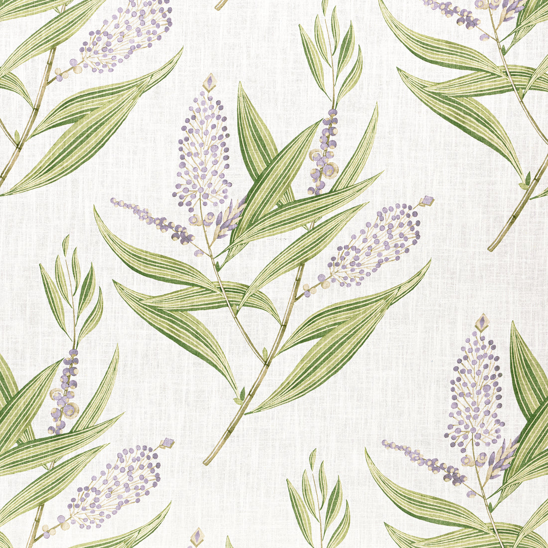 Winter Bud fabric in lavender color - pattern number AF23134 - by Anna French in the Willow Tree collection