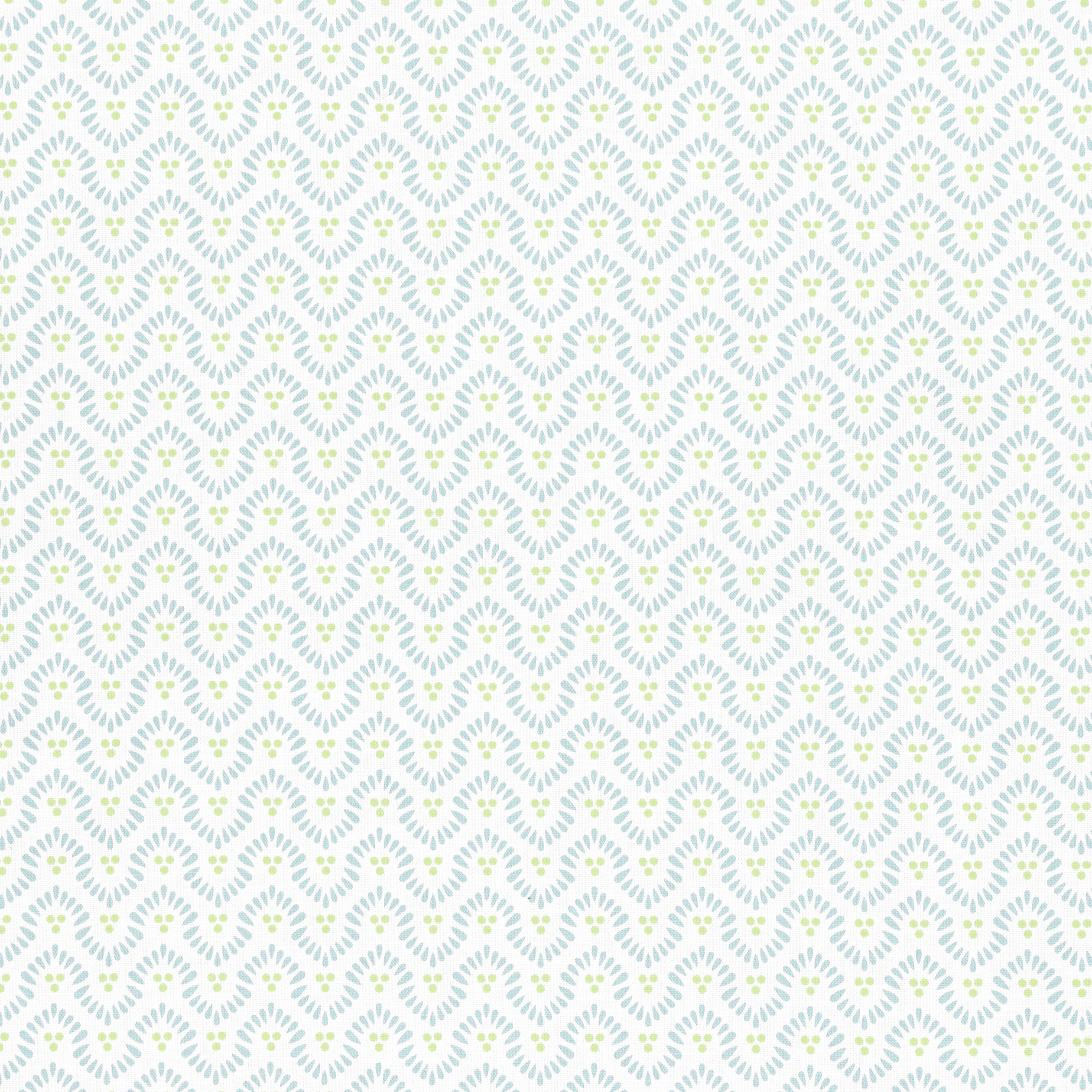 Wynford fabric in soft blue color - pattern number AF23145 - by Anna French in the Willow Tree collection