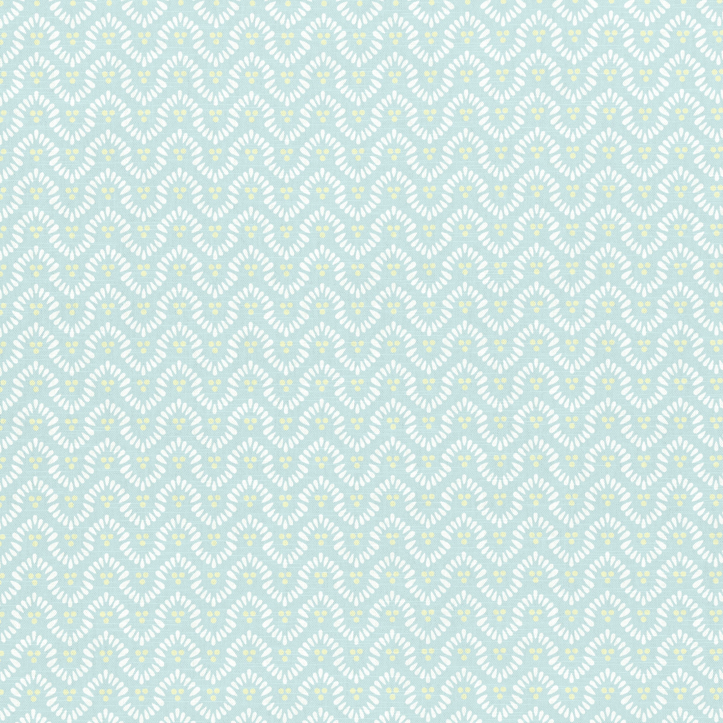 Wynford fabric in spa blue color - pattern number AF23147 - by Anna French in the Willow Tree collection