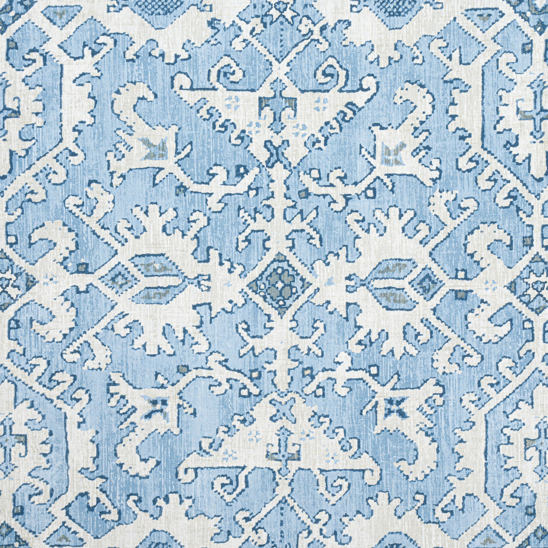 Pontorma fabric in Sky color - pattern number AF24554 - by Anna French in the Devon collection