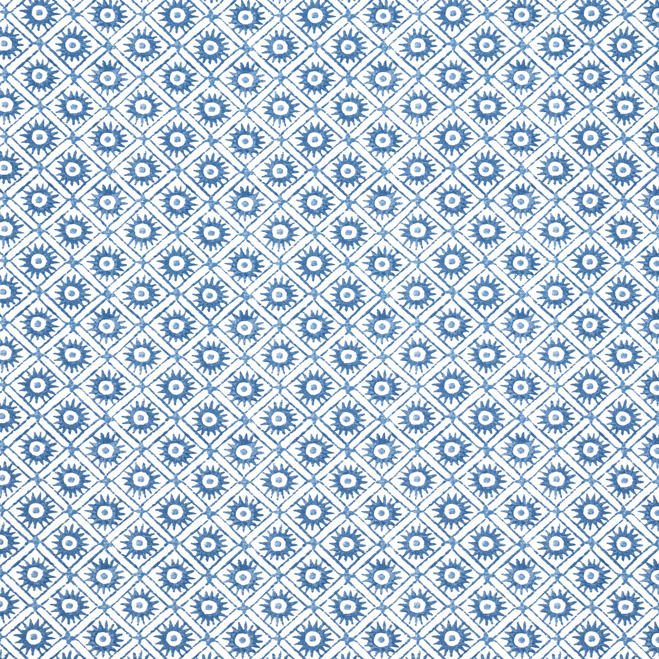Mini Sun fabric in Navy color - pattern number AF24569 - by Anna French in the Devon collection