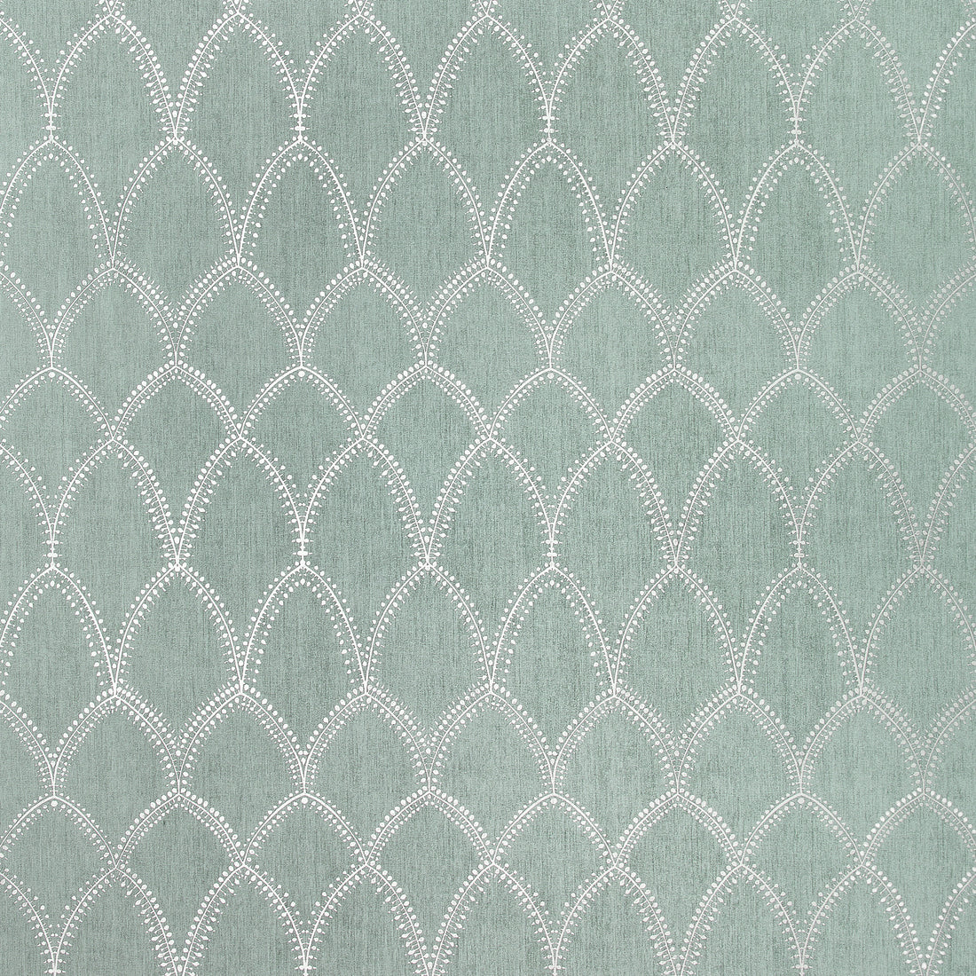 Burmese fabric in aqua color - pattern number AF73014 - by Anna French in the Meridian collection