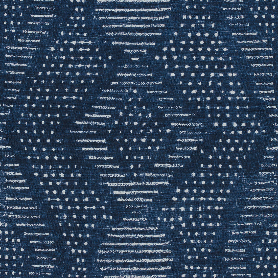 Mali fabric in navy color - pattern number AF78714 - by Anna French in the Palampore collection
