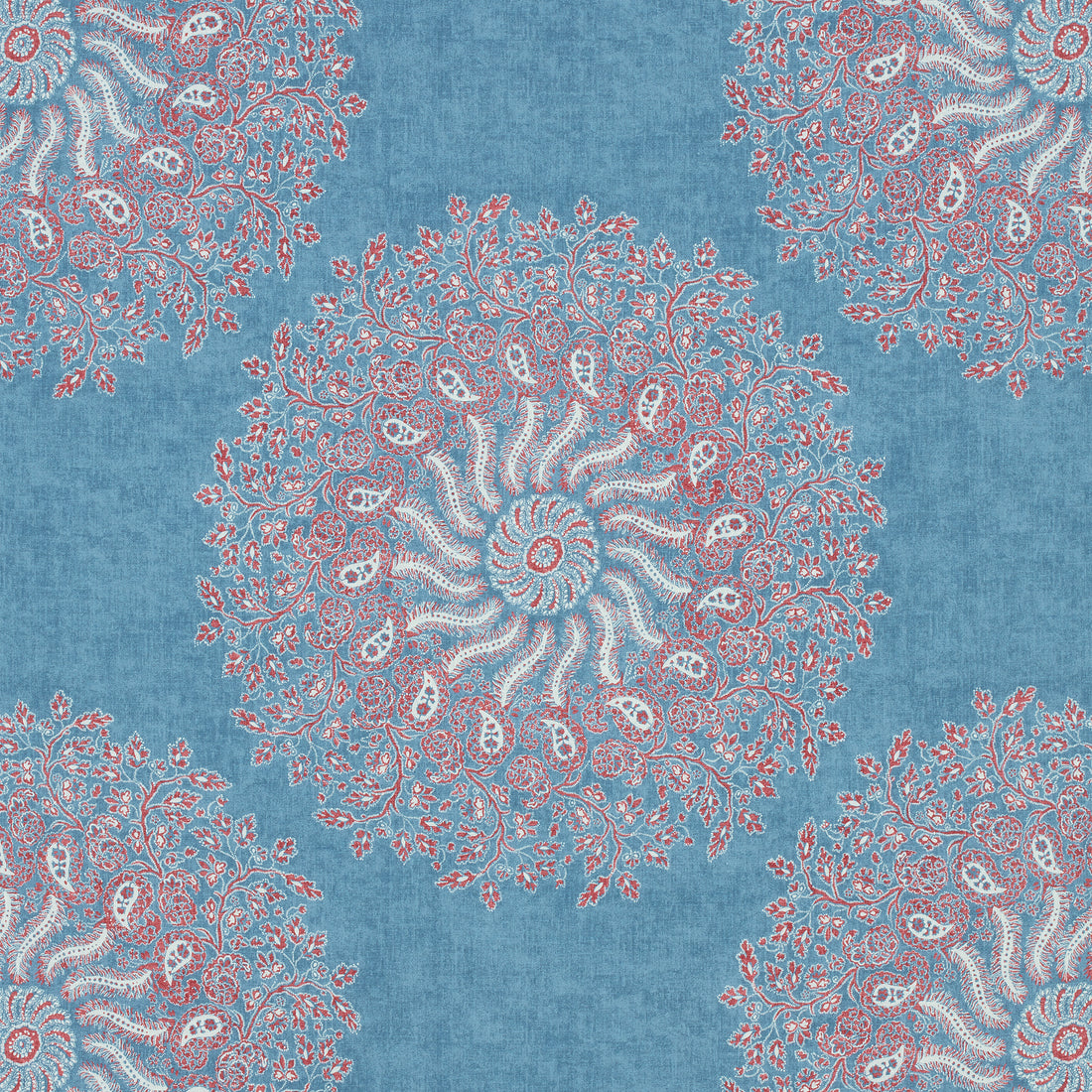La Provence fabric in sky blue color - pattern number AF78727 - by Anna French in the Palampore collection