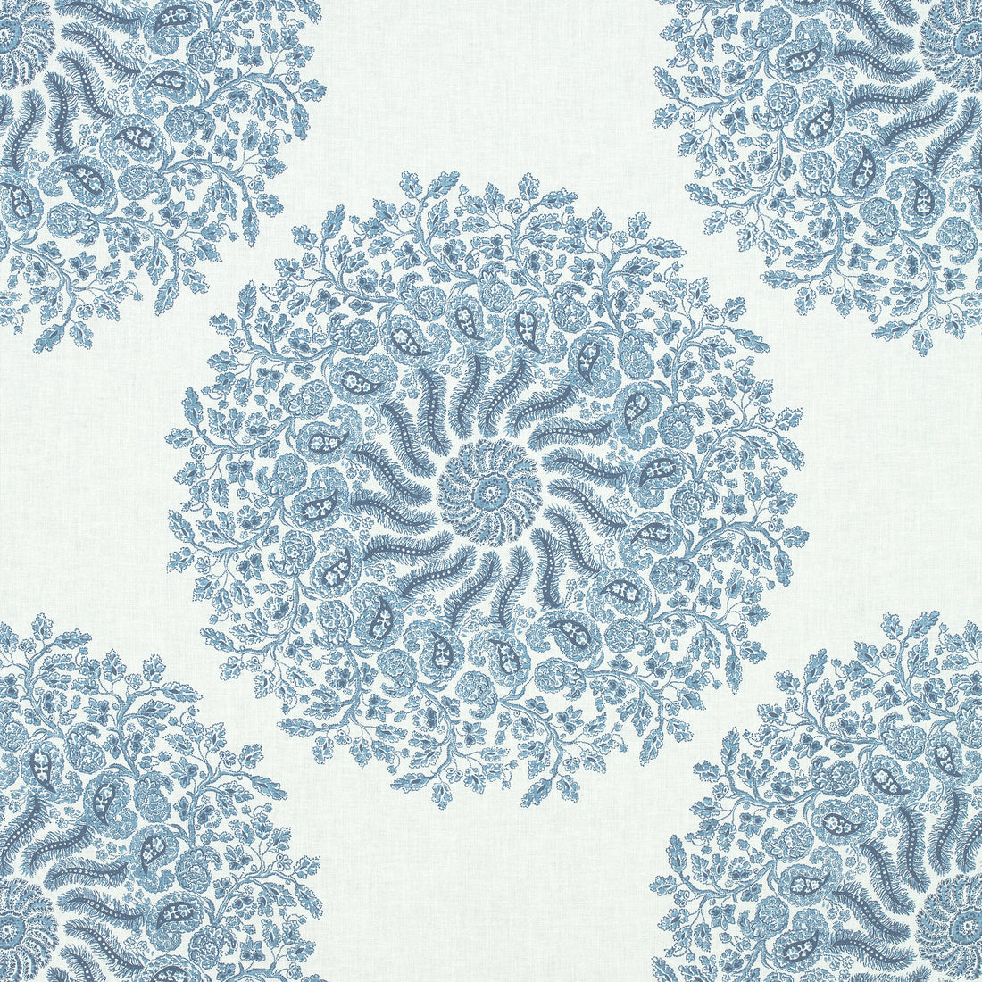 La Provence fabric in blue and white color - pattern number AF78795 - by Anna French in the Palampore collection