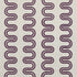 Herriot Way Embroidery fabric in plum on flax  color - pattern number AF9638 - by Anna French in the Savoy collection